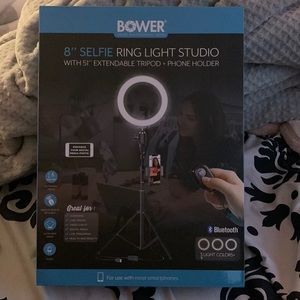 Bower Selfie Ring Light Studio